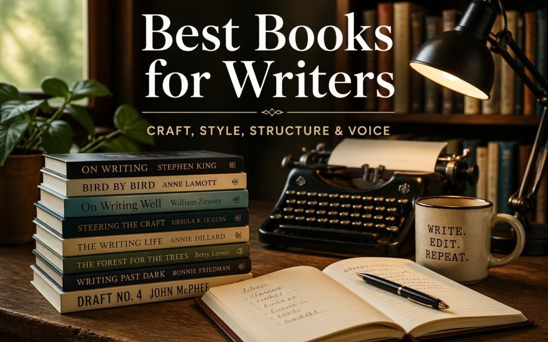 Best Books for Writers: Craft, Style, Structure & Voice