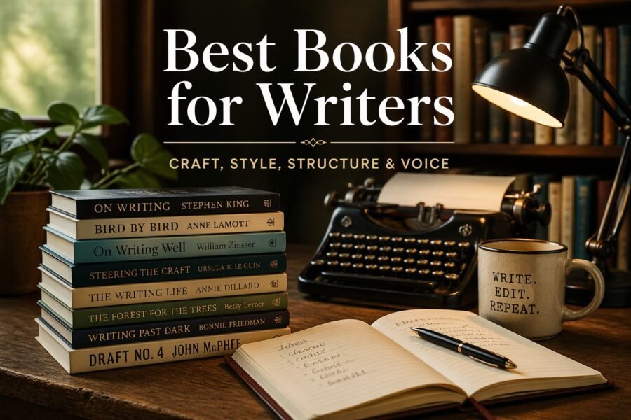 Best Books for Writers: Craft, Style, Structure & Voice